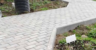Профессиональная укладка брусчатки в Белой Калитве в октябре
