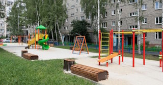 Благоустройство детской площадки во дворе от 1970 руб. в Белой Калитве